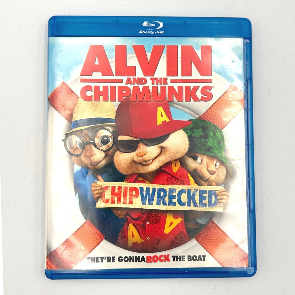 Alvin and the Chipmunks Chipwrecked Blu-ray Kids‎ Comedy Adventure Movie